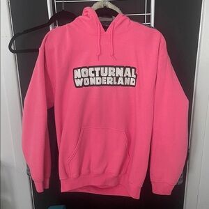 Insomniac- Nocturnal Wonderland Pink Hoodie